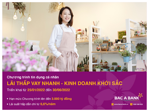 Lãi thấp vay nhanh từ Bac A Bank, khách hàng cá nhân đón cơ hội kinh doanh khởi sắc - 1