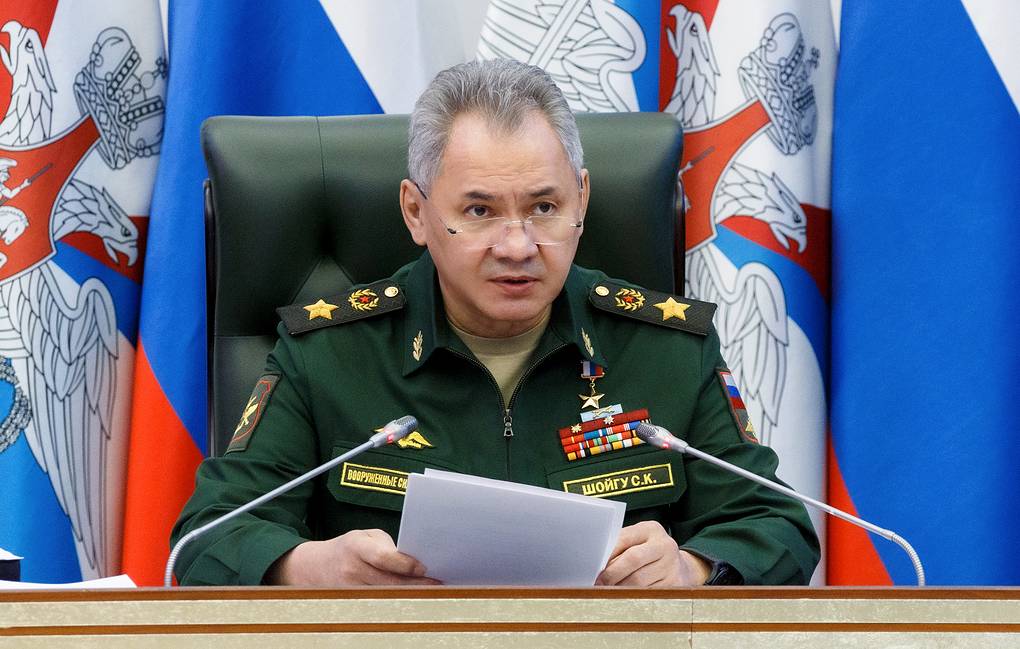 Bộ trưởng Quốc phòng Nga – ông Sergei Shoigu (ảnh: TASS)