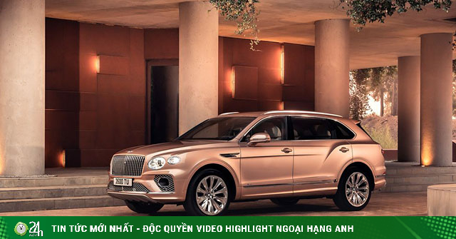 Bentley Bentayga Extended offers Vietnamese giants, priced at more than 19 billion VND