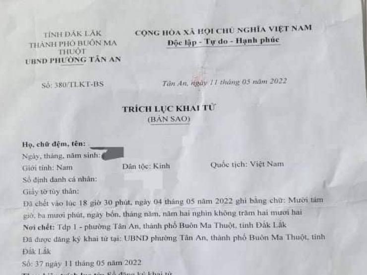 Tin tức trong ngày - Tin tức 24h qua: Con trai 3 tuổi đang sống, bị mẹ ruột khai tử vì lý do bất ngờ