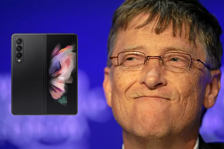 Billionaire Bill Gates likes to use the Galaxy Z Fold3 folding phone - 1
