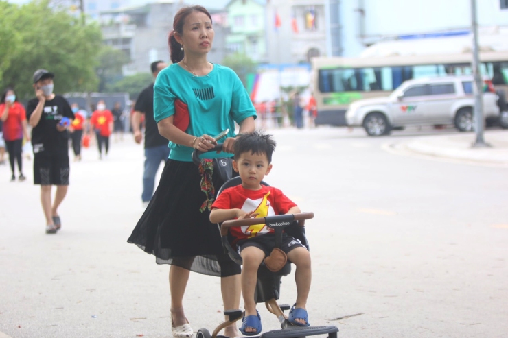 Các CĐV nhí cũng có
mặt&nbsp;