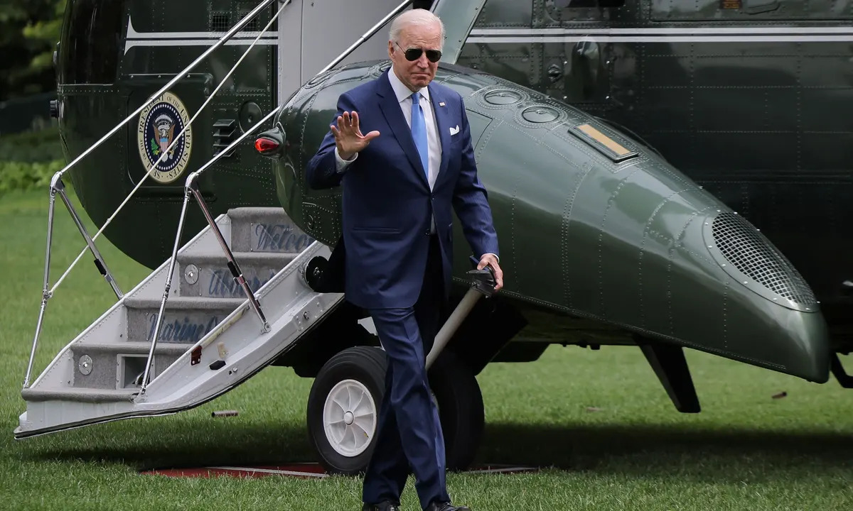 Tổng thống Mỹ - ông Joe Biden (ảnh: RT)