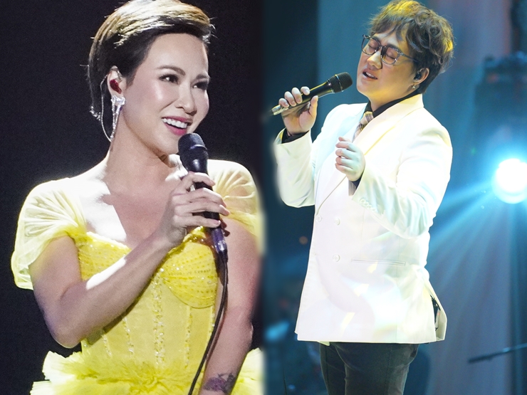 Giải trí - Uyên Linh - Trung Quân Idol bất ngờ hát hit của nhau giữa lòng Hà Nội