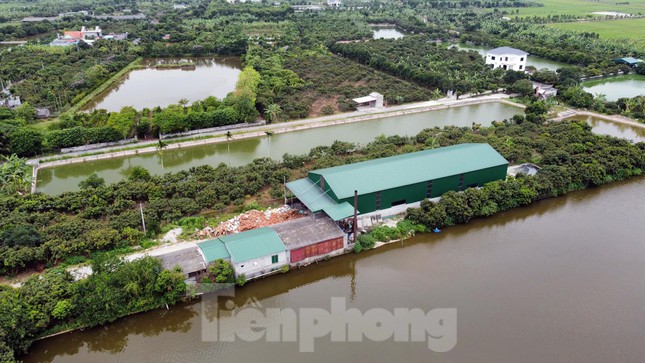 Một số khu đất nông trường được xây dựng nhà xưởng.