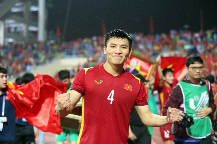 Thanh Bình, trung vệ xuất sắc nhất
của U23 Việt Nam ở SEA Games 31