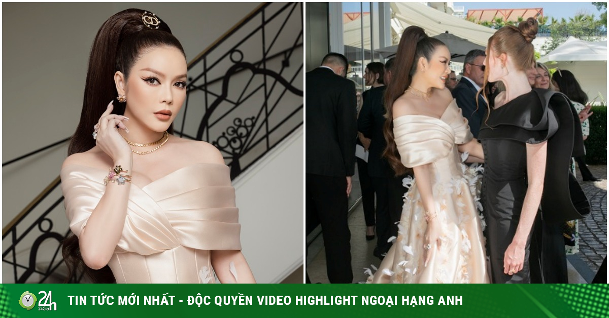 Ly Nha Ky shows off her sexy look at Cannes Film Festival