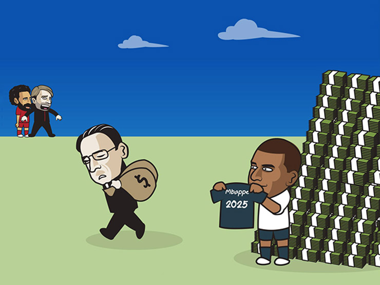 Tranh vui - Ảnh vui: Mbappe bất ngờ "quay xe" khiến Real Madrid nuốt cay đắng