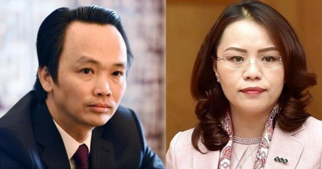 Ông Trịnh Văn Quyết và bà Hương Trần Kiều Dung