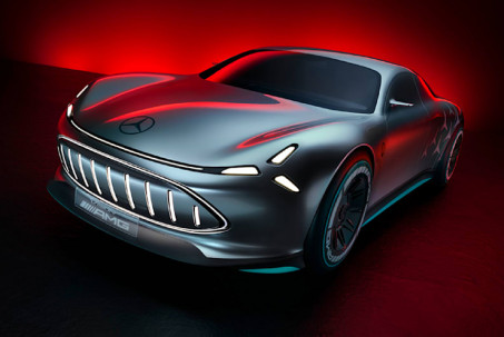 Mercedes-AMG phiên bản ý tưởng Vision thuần điện lộ diện