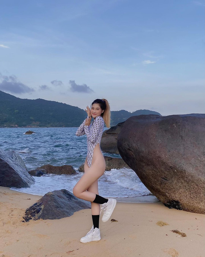 Hot girl Da Nang received rude comments for 