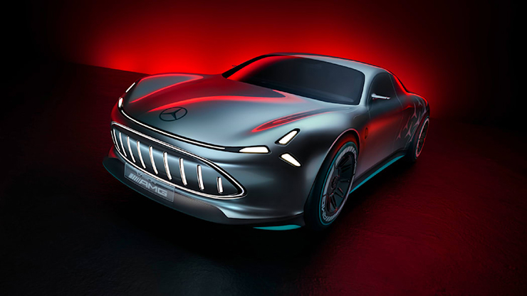 Mercedes-AMG phiên bản ý tưởng Vision thuần điện lộ diện - 1