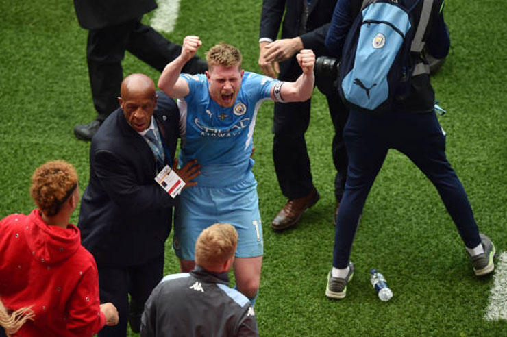 Kevin De Bruyne có danh hiệu Premier
League thứ 4 trong sự nghiệp