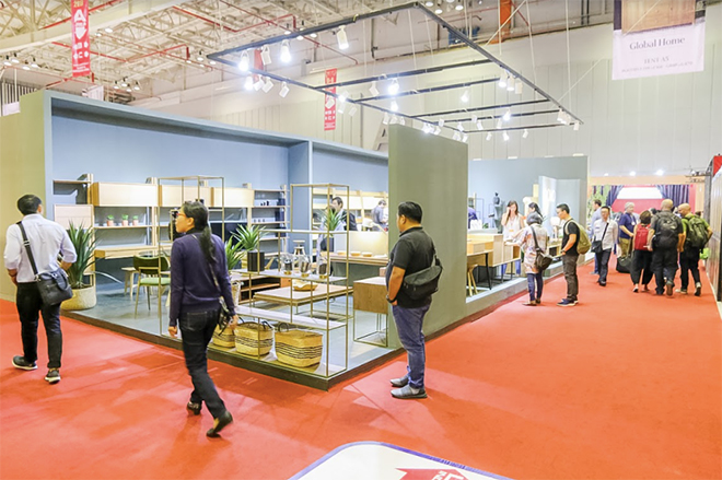 Các gian hàng tham gia Vifa Expo năm 2019