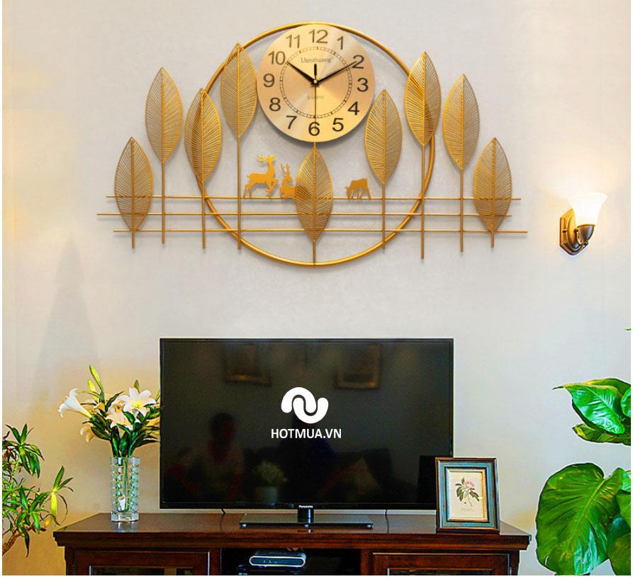 Đồng hồ treo tường đẹp Hotmua - giải pháp trang trí cho không gian hiện đại - 1