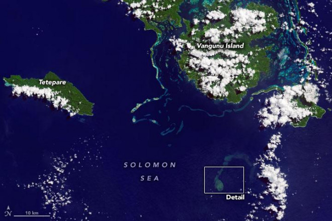 NASA chụp được &#34;cá mập phun lửa&#34; ở quần đảo Solomon - 2