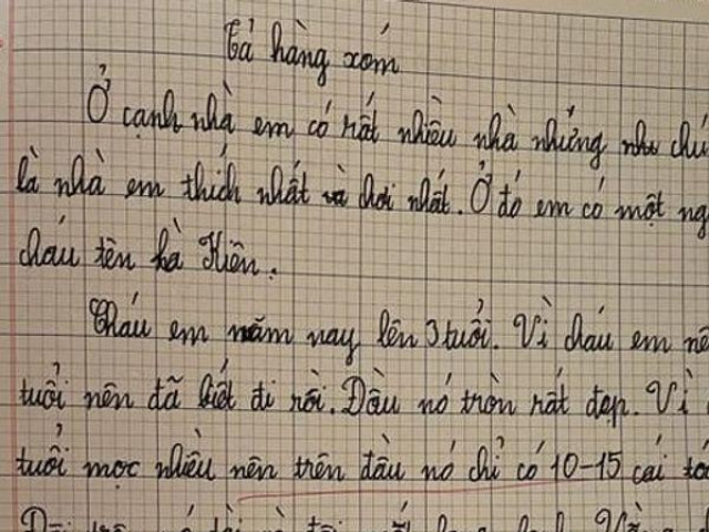 Bạn trẻ - Cuộc sống - Bài văn miêu tả hàng xóm chân thực tới phũ phàng khiến cộng đồng mạng cười ngất