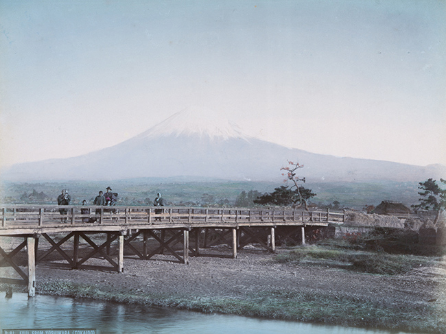 Cầu Fuji ở Yoshiwara (Tokaido). 
