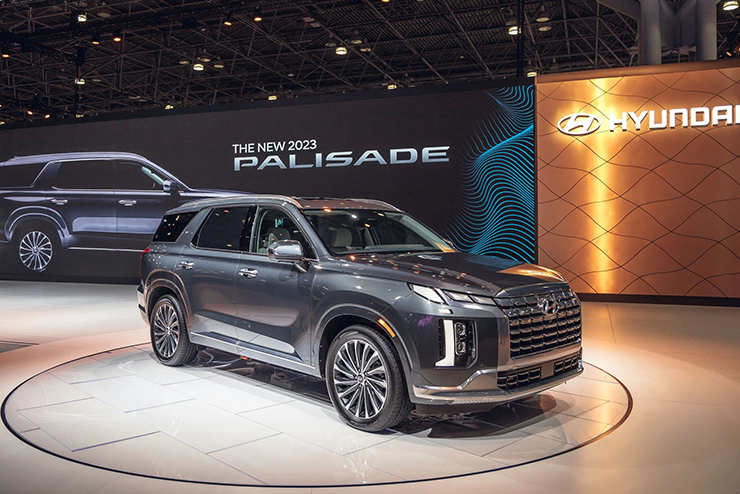 Hyundai Palisade 2023&nbsp;tại&nbsp;triển lãm ô tô New York 2022