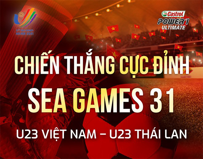 Showing outstanding bravery, U23 Vietnam successfully defended the gold medal at Seagames 31 - 1