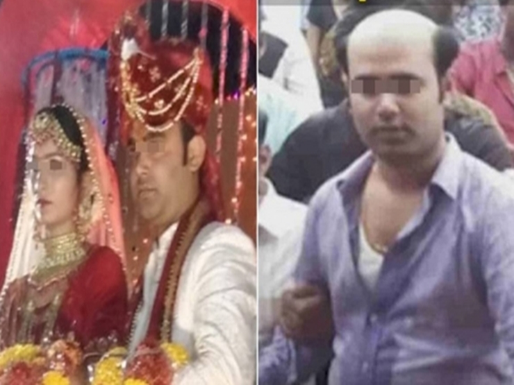 Bạn trẻ - Cuộc sống - Đang cưới thì ngã, chú rể lộ đầu hói lập tức bị từ hôn