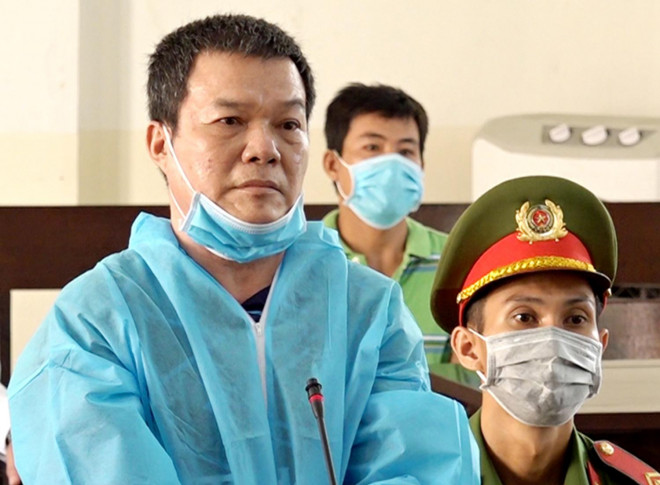 Nguyễn Phước Chung tại tòa. Ảnh: Tiến Tầm