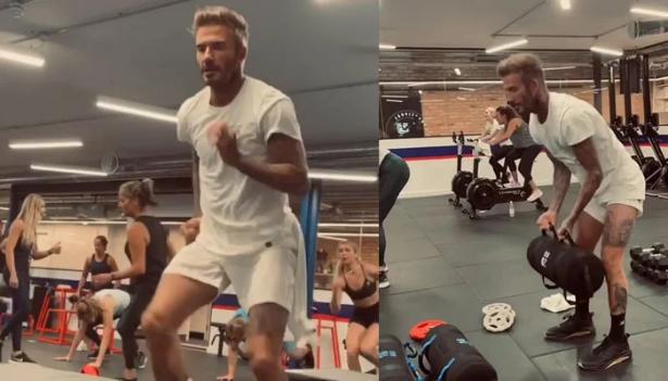 David Beckham is passionate about exercise and healthy eating - 1