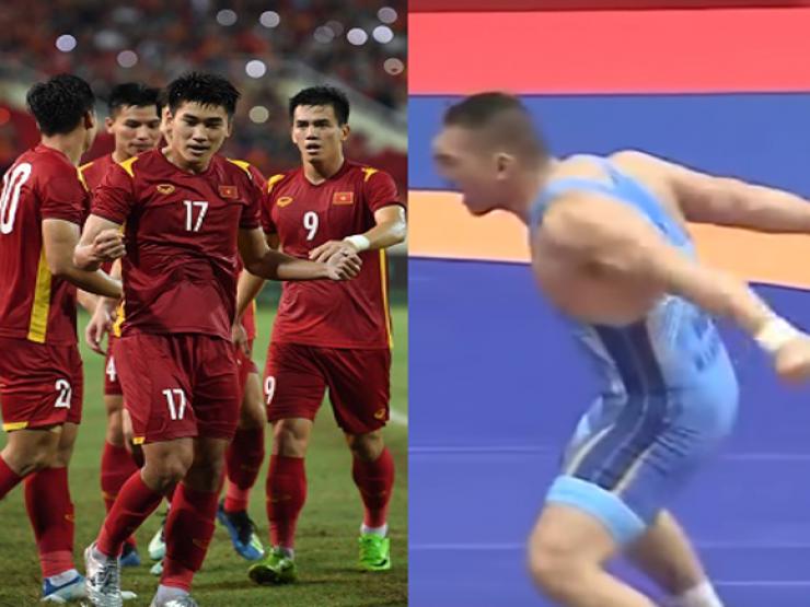 Thể thao - Dấu ấn SEA Games: "Khổng lồ" 130kg ăn mừng như Ronaldo và HCV bóng đá U23