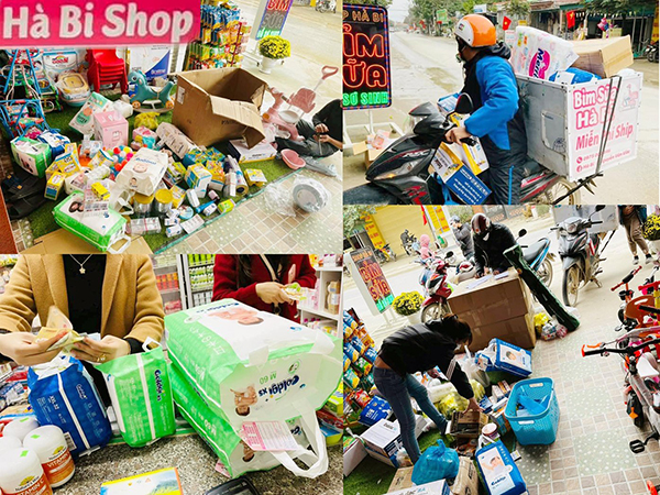 Dịch vụ ship hàng tận tình và chu đáo tại Shop Hà Bi