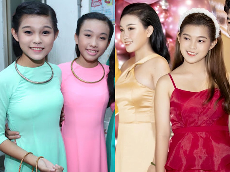 Đời sống Showbiz - Hai con gái nuôi của Phi Nhung "lột xác" gợi cảm đến mừng Kim Tử Long