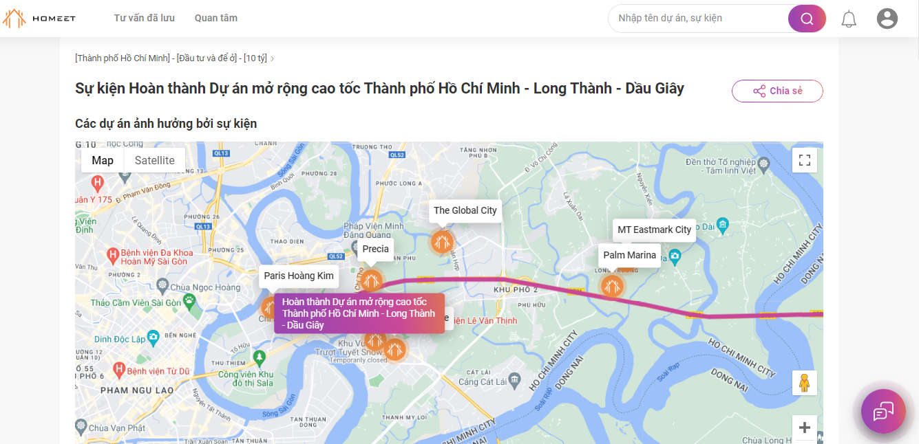 Hoàn thành Dự án mở rộng cao tốc Thành phố Hồ Chí Minh-Long Thành-Dầu Giây