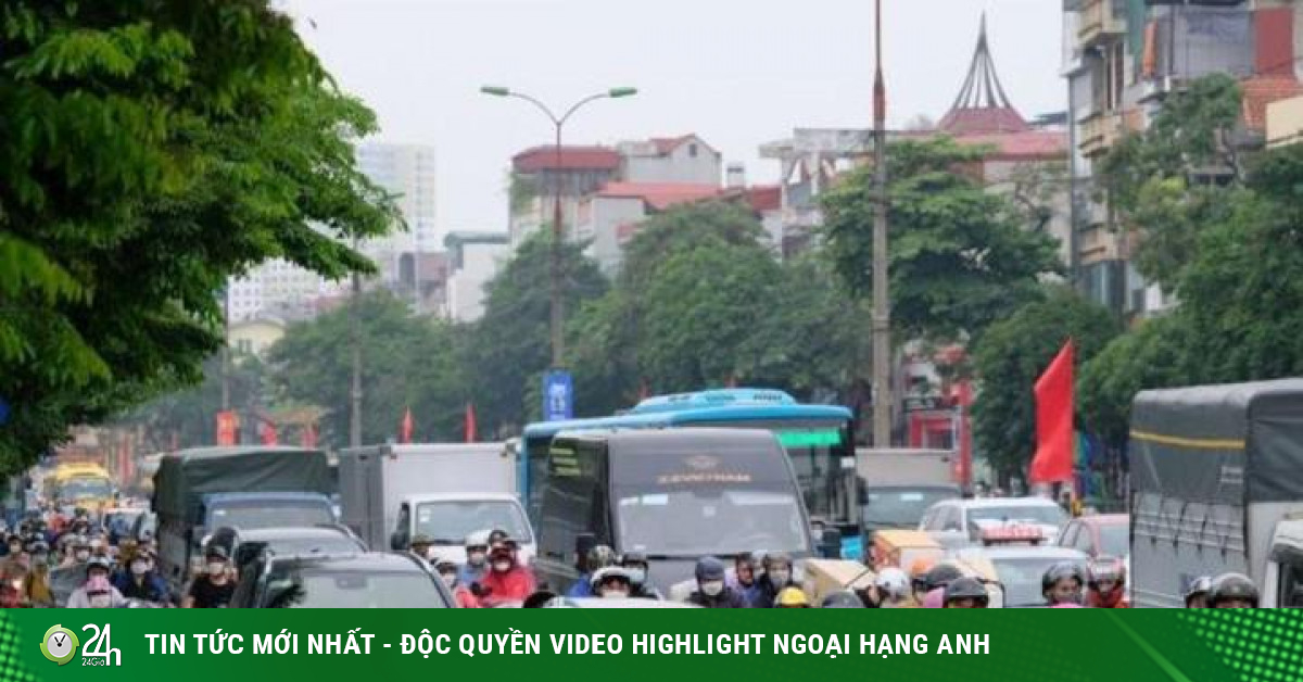 Hanoi organizes vehicle counting at a series of intersections that are often congested