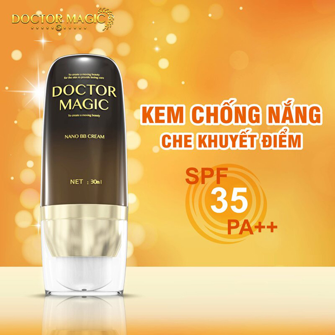 Sản phẩm dưỡng da Doctor Magic đảm bảo sức khỏe cho người tiêu dùng