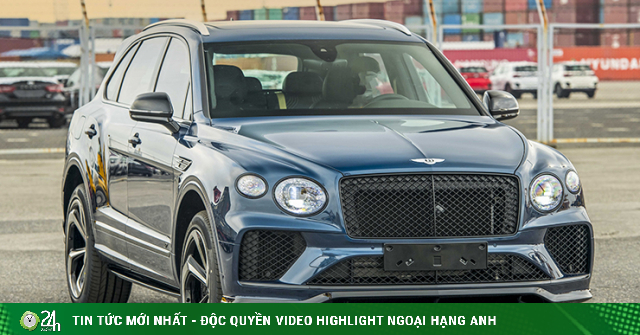 The first genuine Bentley Bentayga S returned to Vietnam, priced at nearly 19 billion VND