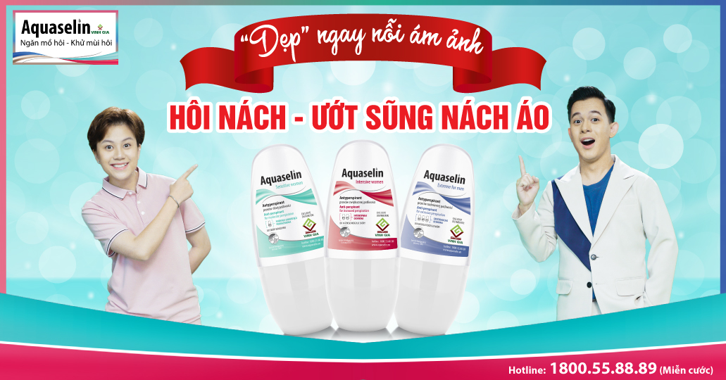 Lăn nách Aquaselin của Dược Phẩm Vinh Gia đồng hành cùng các cặp đôi chương trình “Bạn muốn hẹn hò” HTV7 - 2