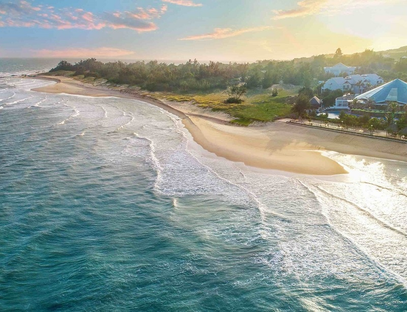 Bãi biển Hồ Tràm sở hữu một vẻ đẹp tự nhiên, nguyên sơ