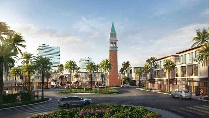 Khu nghỉ dưỡng đẳng cấp Venezia Beach được tích hợp nhiều tiện ích