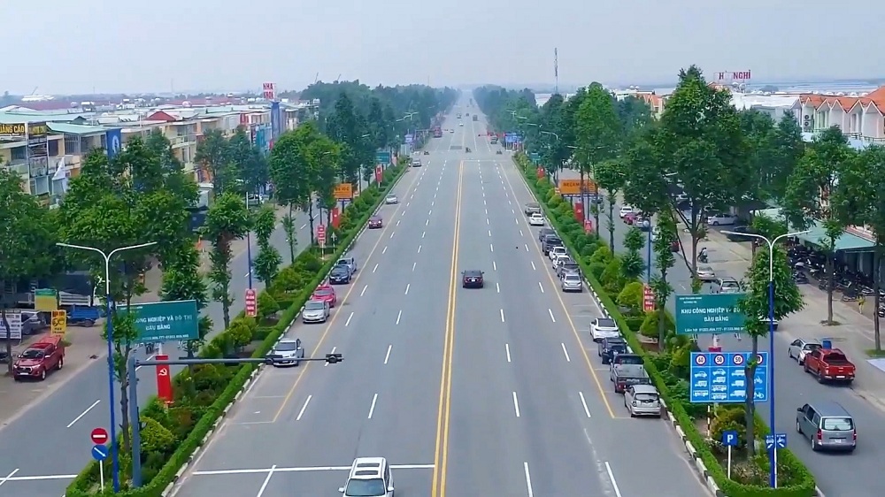 Cơ sở hạ tầng tại Bàu Bàng được đầu tư đồng bộ, tạo tiền đề thu hút vốn đầu tư trong và ngoài nước
