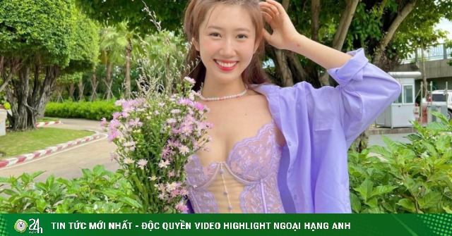 The lavender corset is popular with Vietnamese stars-Fashion