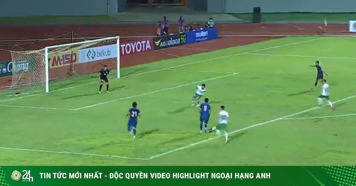 Thailand – Turkmenistan football video: The substitute shines, bursts into the 88th minute