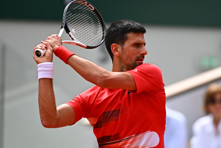Video tennis Djokovic - Bedene: Quickly 3 sets, completely overwhelmed (Roland Garros 3rd round) - 1
