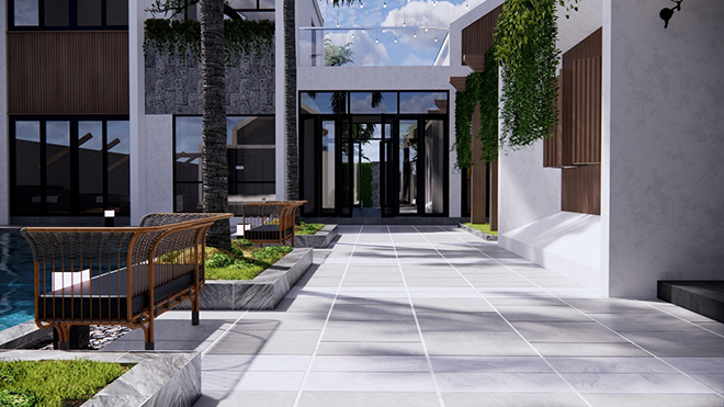 Công năng sử dụng trong ngôi nhà ngày nay tạo tiện nghi tốt hơn từ tường gạch đến màu sơn, gạch ốp lát, nội thất