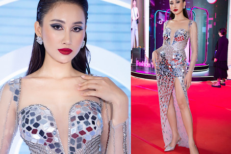 Hoa khôi miền Trung Đoàn Hồng Trang đọ sắc ngang ngửa bên hai Hoa hậu nổi tiếng quốc tế