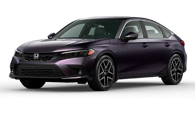 Honda Civic 2022 được bổ sung tùy chọn màu sơn tím Smokey Mauve Pearl - 1