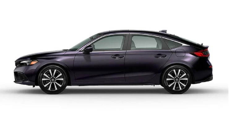 Honda Civic 2022 được bổ sung tùy chọn màu sơn tím Smokey Mauve Pearl - 4