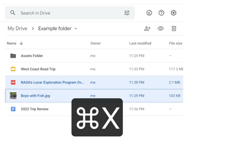 Copy/paste on "cloud"  Google Drive has never been so easy thanks to... keyboard shortcuts - 1