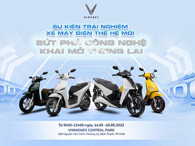 VinFast tổ chức “bữa tiệc” trải nghiệm xe máy điện thế hệ mới tại TP. HCM