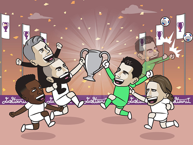 Ảnh chế: Real Madrid hạ Liverpool lên ngôi vô địch, xứng danh ”nhà vua C1”