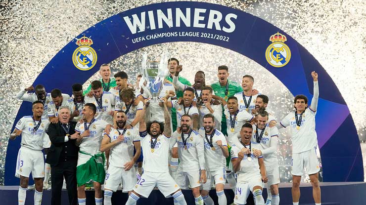 Real Madrid 14 lần ẵm Cúp C1: Báo chí kính nể người hùng Courtois, tiếc cho Liverpool - 1