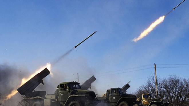 Các lực lượng tên lửa Nga hoạt động trên chiến trường Ukraine. Ảnh: CNN